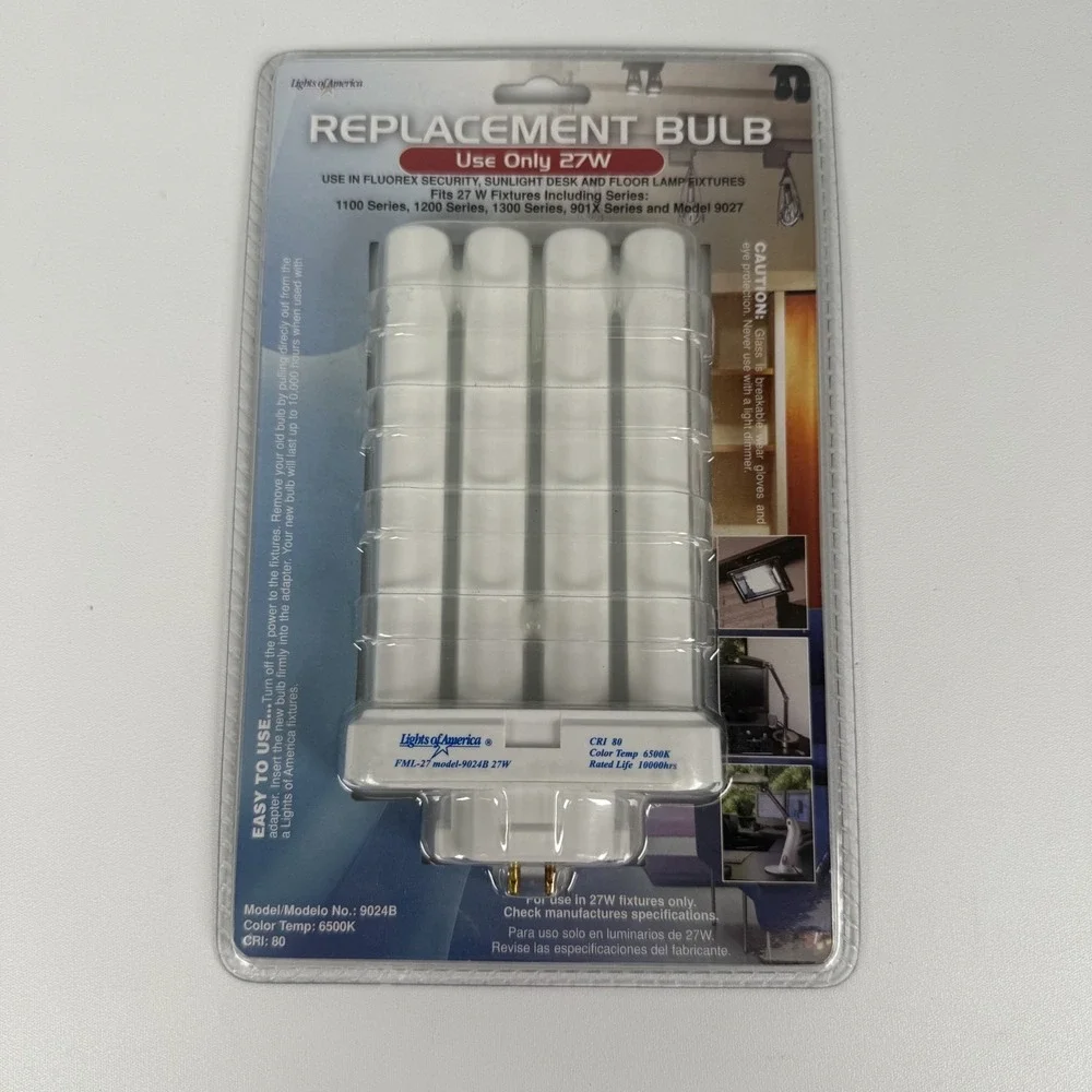 Lights of America 9024B Replacement Bulb fits 27W Lighting Fixtures Light‎ Bulbs